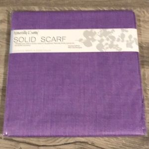 Naturally Knotty Solid Scarf Amethyst Orchid